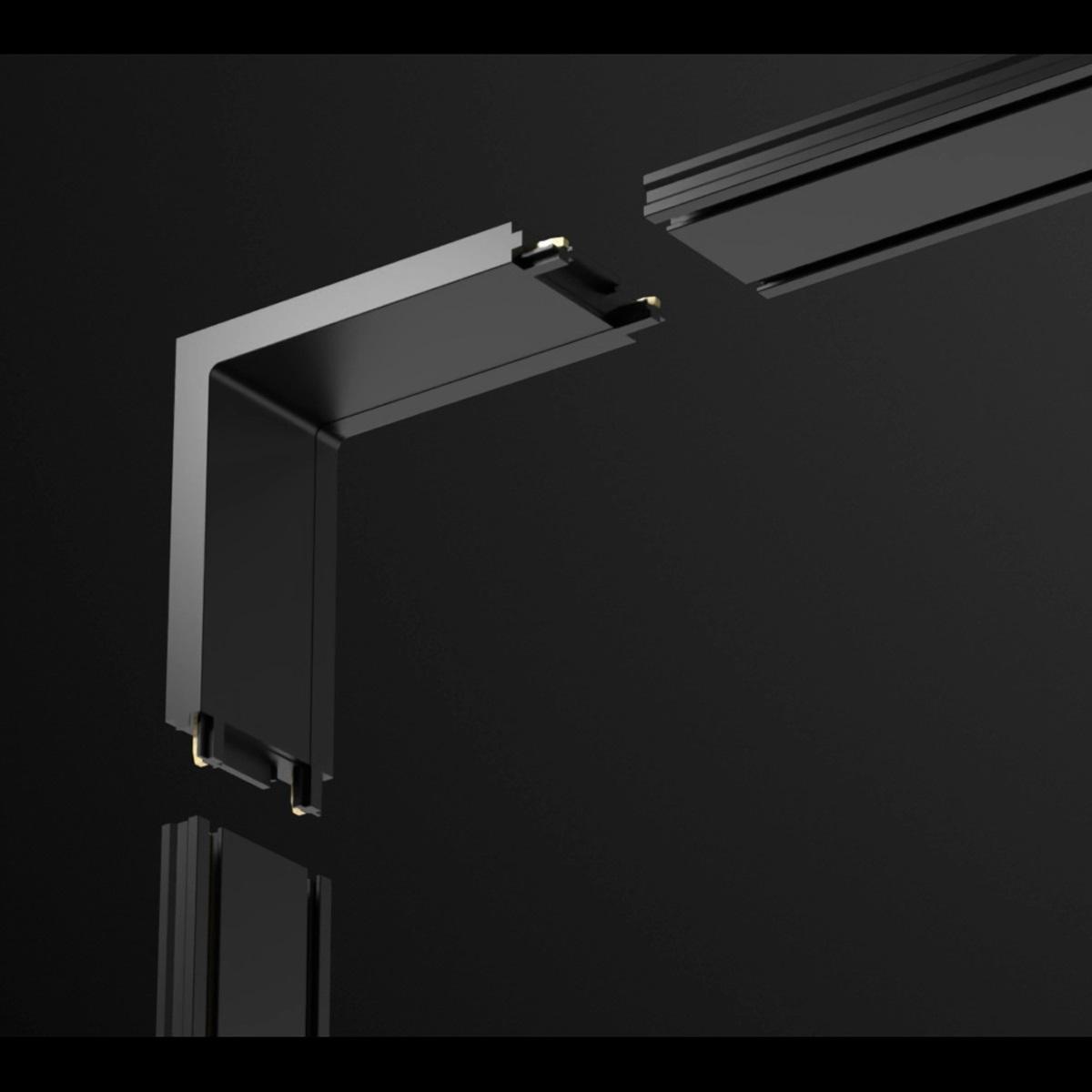 фото соединитель г-образный с токопроводом novotech shino smal 135214 | 220svet.ru