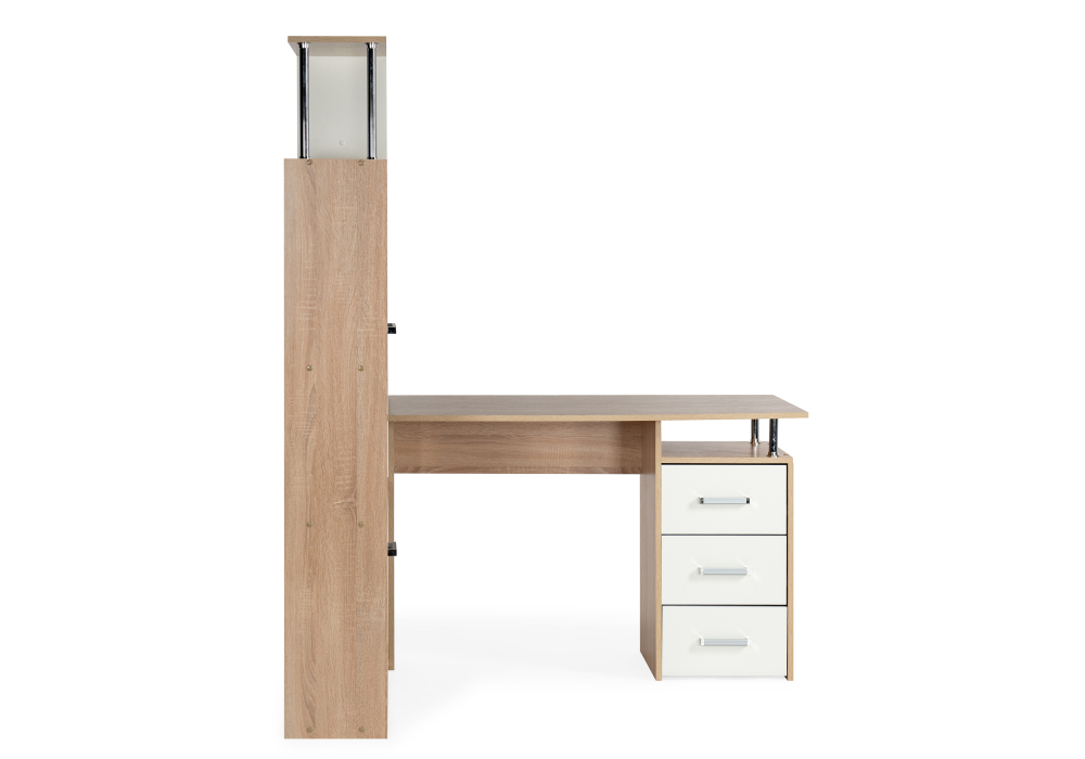 фото компьютерный стол woodville кс15 левый дуб сонома 328695 | 220svet.ru