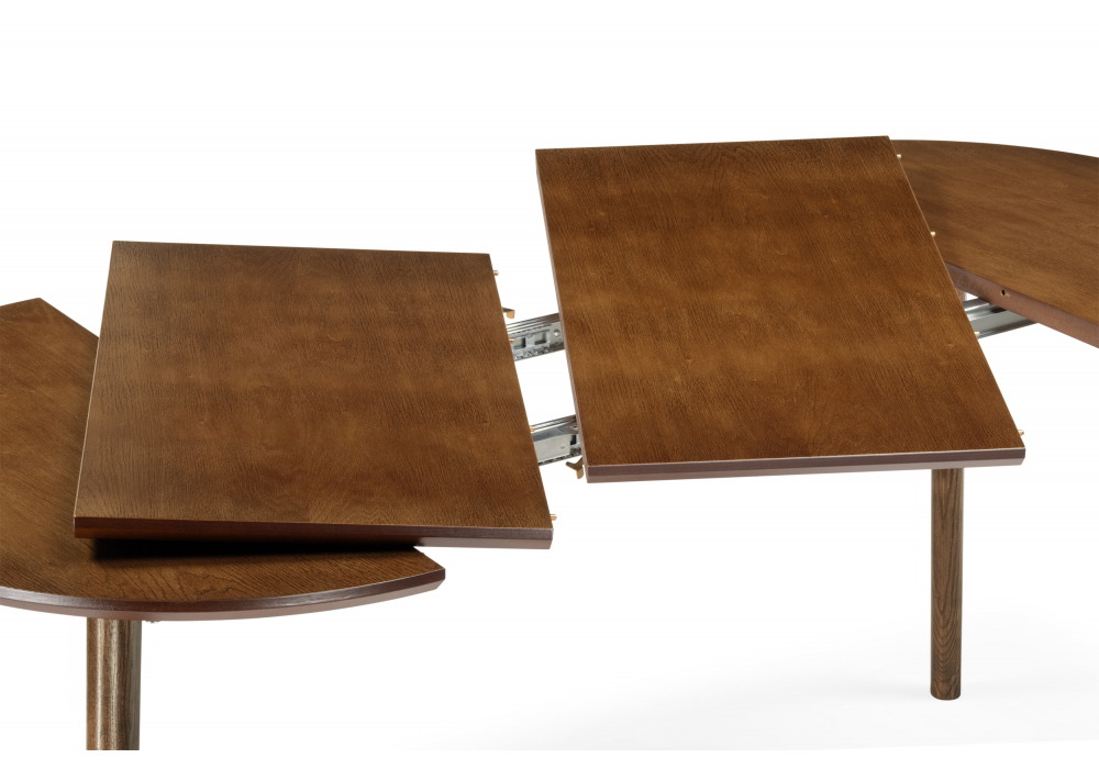 фото стол деревянный раскладной woodville турин миланский орех 619693 | 220svet.ru