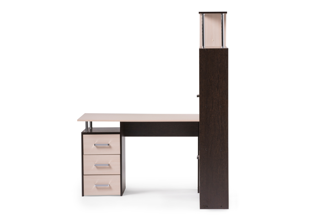 фото компьютерный стол правый  woodville кс-15 дуб молочный 295292 | 220svet.ru