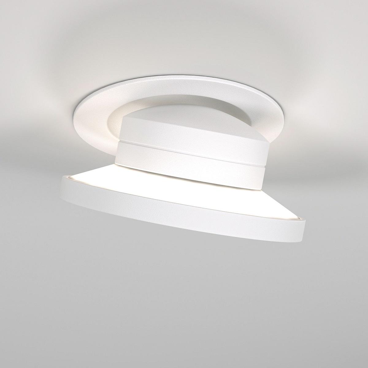 фото встраиваемый светодиодный светильник elektrostandard 25084/led 6w 4000k белый a063674 | 220svet.ru