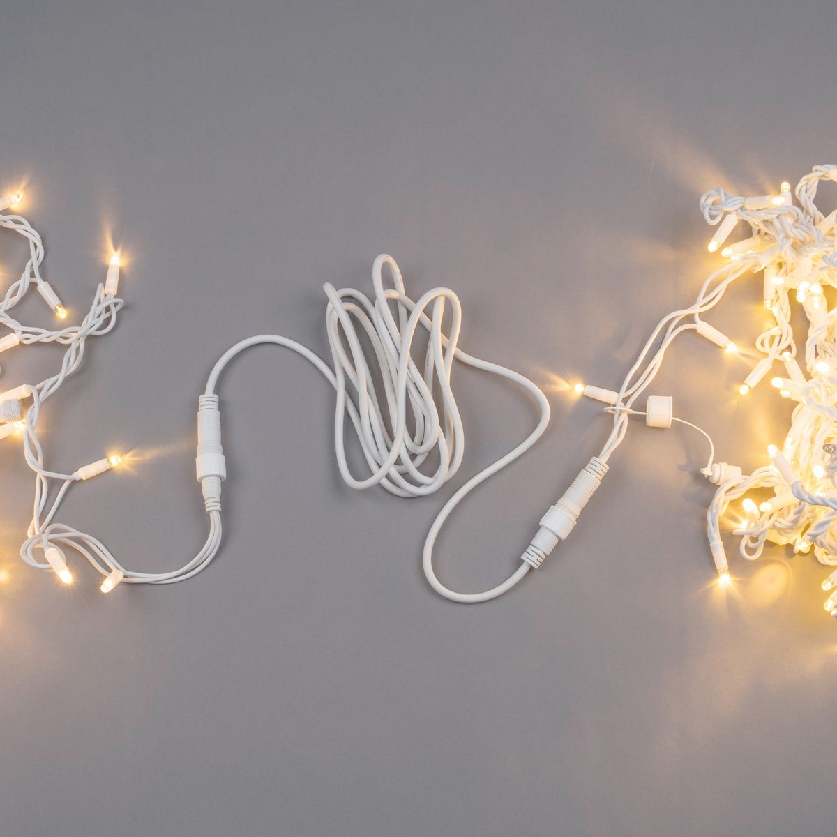 фото удлинитель для гирлянд uniel ucx-f90 e/1m/wh ul-00013222 | 220svet.ru