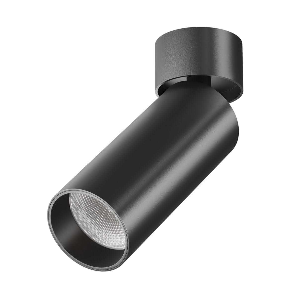 фото потолочный светодиодный светильник maytoni technical focus led c055cl-l12b4k-w-b | 220svet.ru