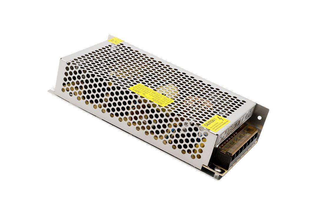 фото блок питания swg 12v 200w ip20 16,7a s-200-12 000109 | 220svet.ru