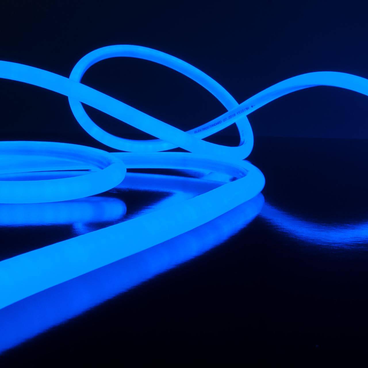 фото гибкий неон elektrostandard 9,6w/m 144led/m 2835smd синий 50m a043550 | 220svet.ru