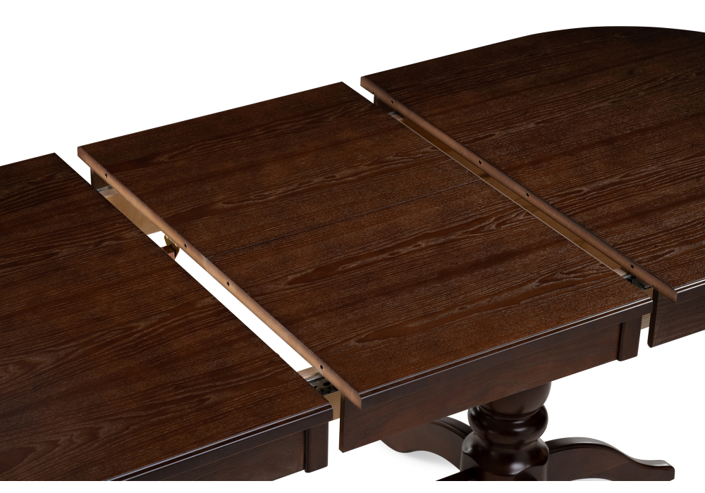 фото стол деревянный woodville красидиано 150 орех темный 515964 | 220svet.ru