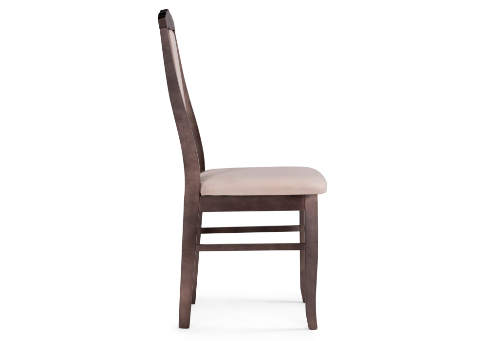 фото стул деревянный woodville гроджин бежевый / орех 528934 | 220svet.ru