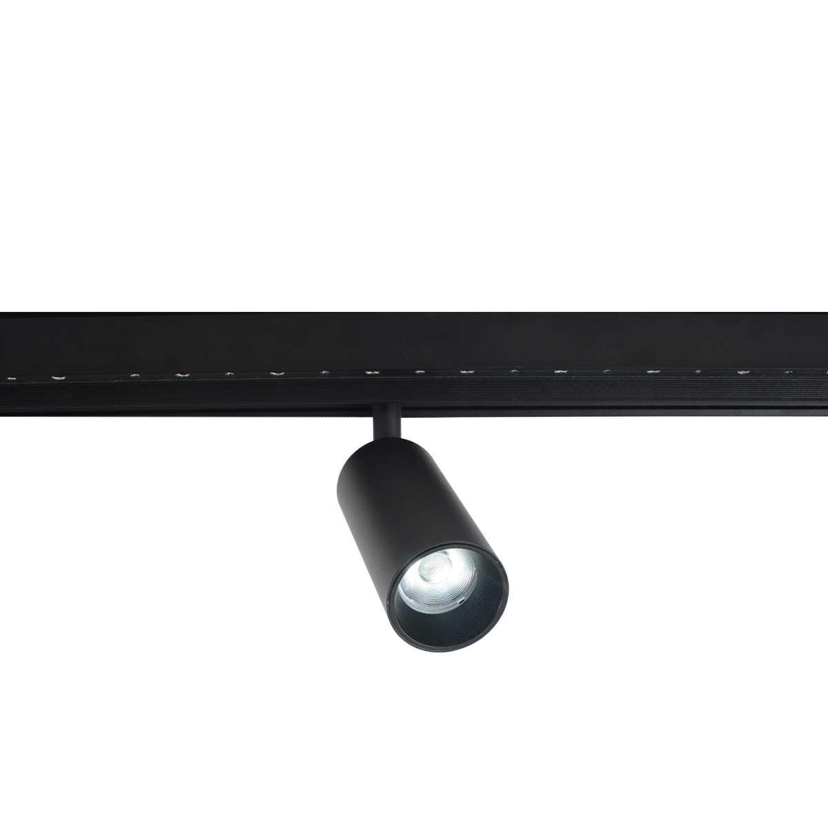 фото трековый магнитный светильник crystal lux clt 0.33 003 12w bl tuya | 220svet.ru