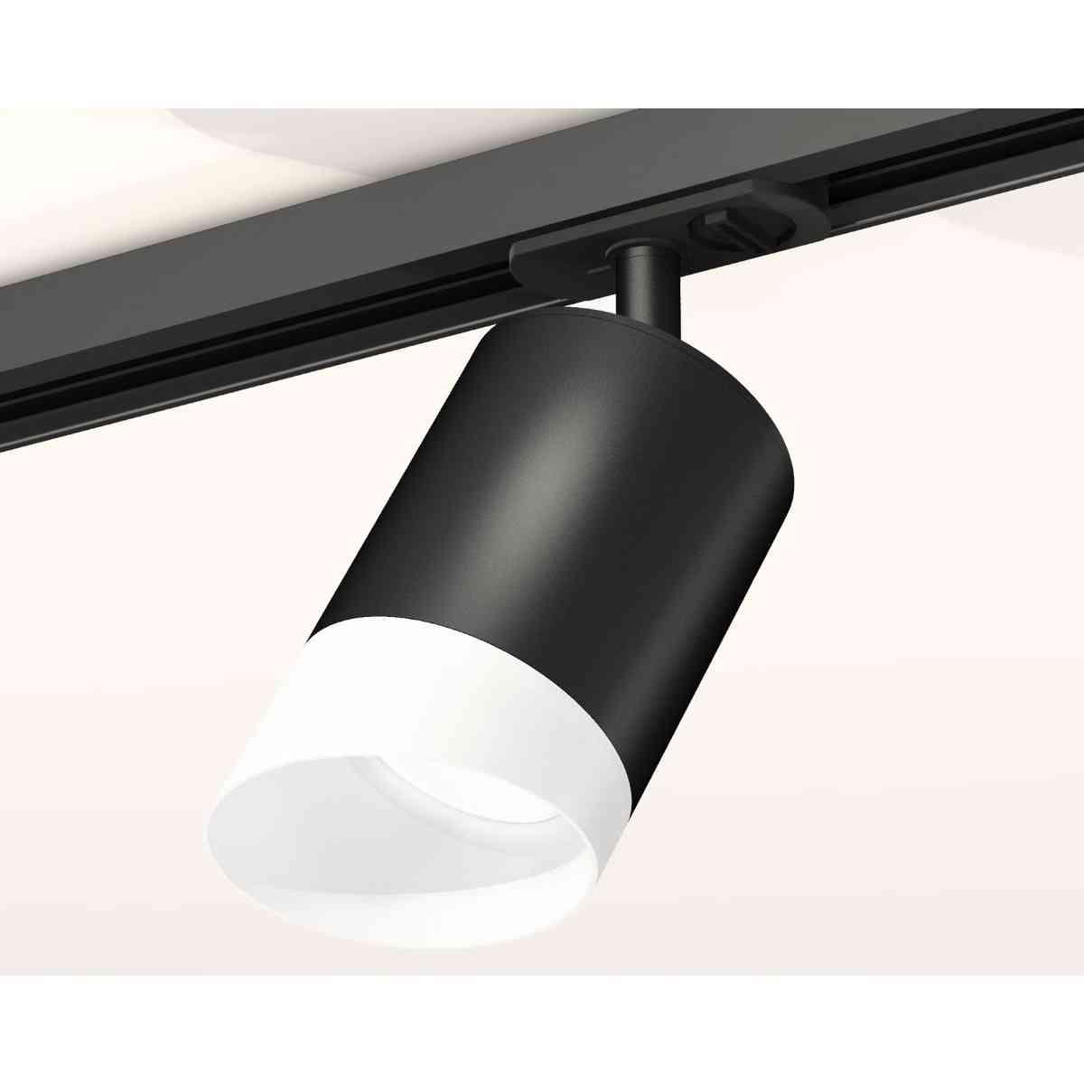 фото комплект трекового светильника ambrella light track system xt7422022 sbk/fr черный песок/белый матовый (a2537, c7422, n7175) | 220svet.ru