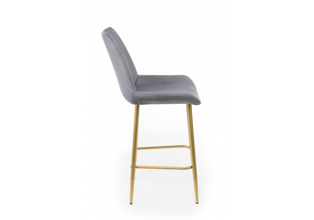 фото барный стул поворотный woodville седа темно-серый (zd 995) / золотой np 632592 | 220svet.ru