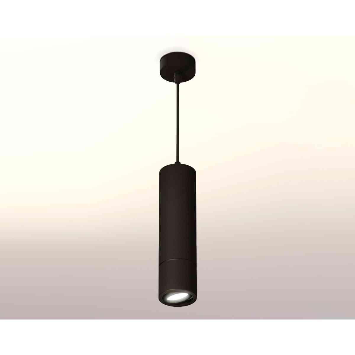 фото комплект подвесного светильника ambrella light techno spot xp7402045 sbk/pbk черный песок/черный полированный (a2311, c7456, a2071, c7402, n7002) | 220svet.ru