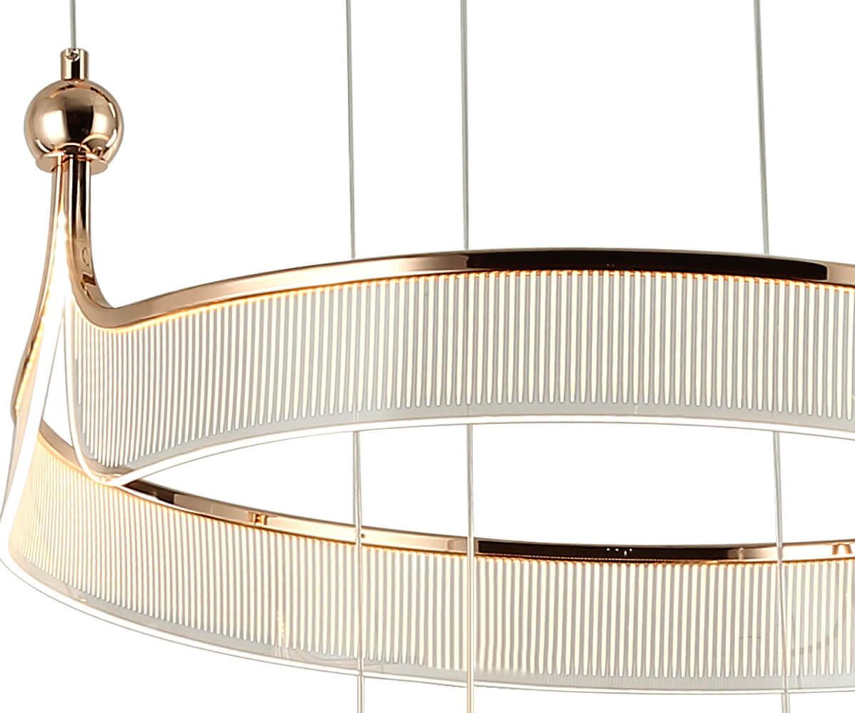 фото подвесной светодиодный светильник kink light риваль 08045-80+60+50+40,37 | 220svet.ru