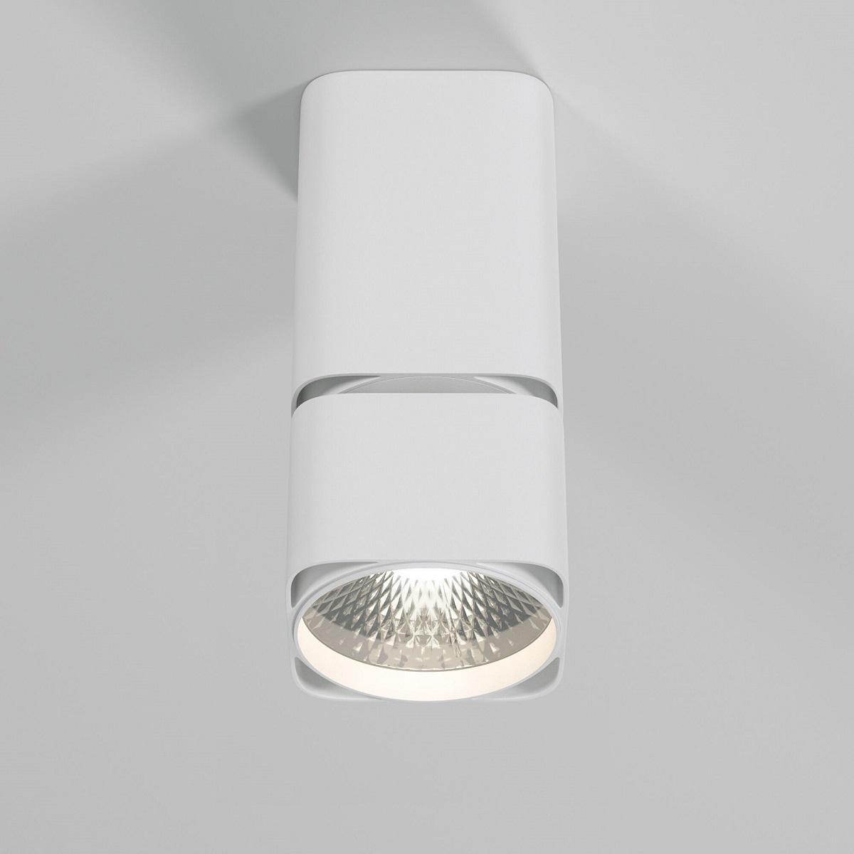 фото потолочный светодиодный светильник elektrostandard 25043/led 10w 4000k белый a063681 | 220svet.ru