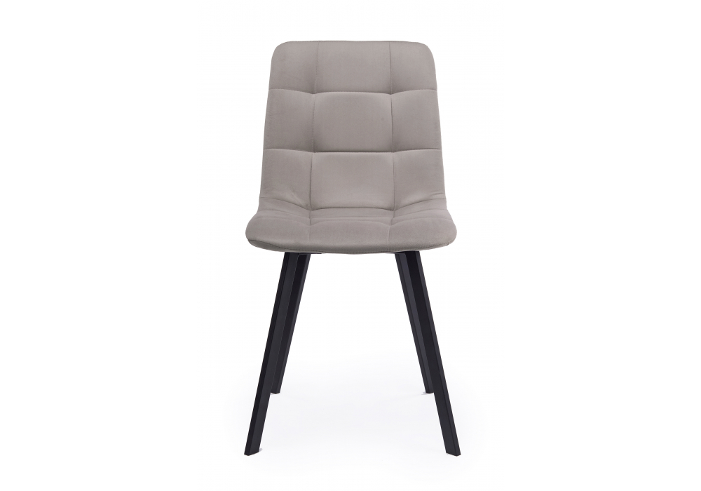 фото стул на металлокаркасе woodville чилли латте / черный 631634 | 220svet.ru