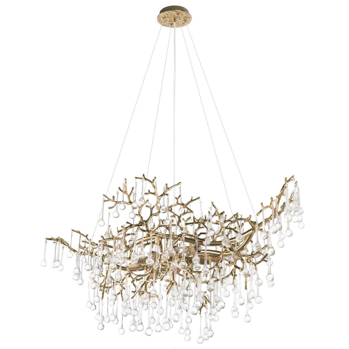 фото подвесная люстра loft it coral 10351/1000l ab | 220svet.ru