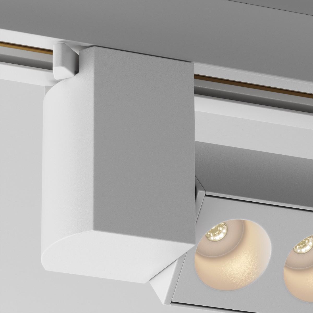 фото трековый светодиодный светильник maytoni technical points rot tr010-1-20w3k-m-w | 220svet.ru