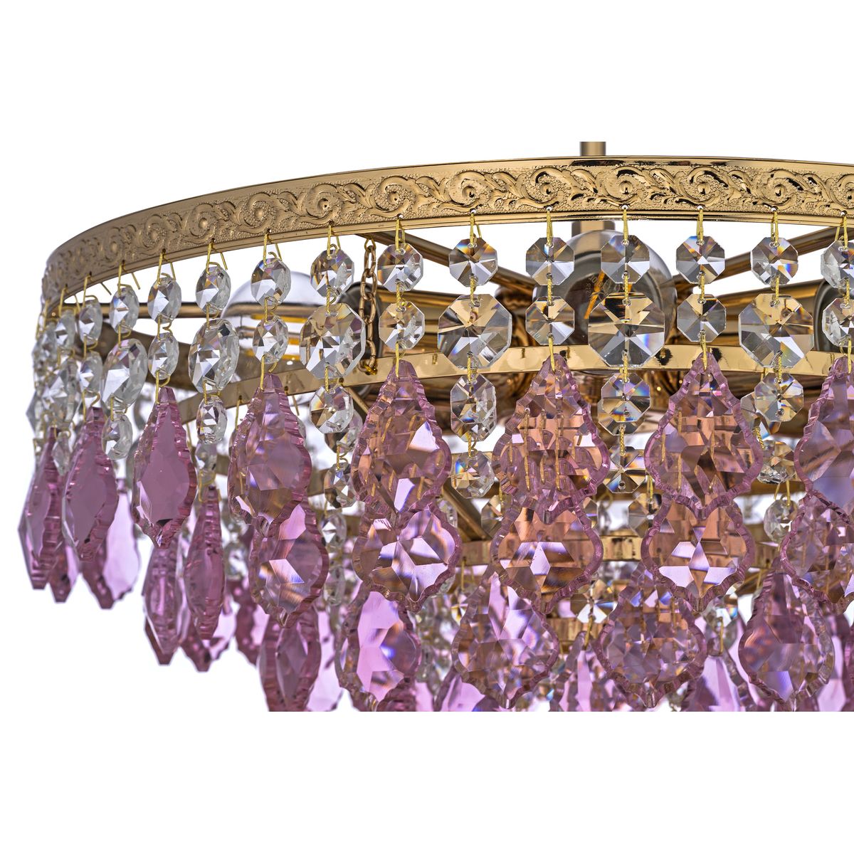 фото потолочная люстра arti lampadari castellana e 1.3.38.603 g | 220svet.ru