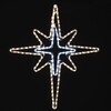 Миниатюра фото светодиодная фигура "полярная звезда" 70 x 60 см тепло-белая, ip65 ltc plr-8-2ww | 220svet.ru
