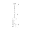 Миниатюра фото уличный подвесной светильник 3000k elektrostandard frame 1528 techno led | 220svet.ru
