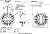 Миниатюра фото подвесная люстра crystal lux margo sp18 | 220svet.ru
