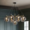 Миниатюра фото подвесная люстра imperium loft etna d57 amber 344131-26 | 220svet.ru