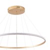 Миниатюра фото подвесная светодиодная люстра zortes ringolight zrs.33325.75c | 220svet.ru