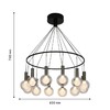 Миниатюра фото подвесная светодиодная люстра favourite kula 4378-12p | 220svet.ru