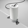 Миниатюра фото встраиваемый светильник maytoni focus led dl125-l12-3k-trs-w | 220svet.ru