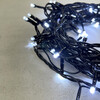 Миниатюра фото гирлянда нить 10м белая с мерцанием белого диода 24в, 100 led, провод черный пвх, ip54 ltc pst100blw-11-1w | 220svet.ru