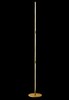 Миниатюра фото торшер crystal lux largo pt25w gold | 220svet.ru