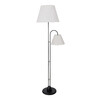 Миниатюра фото торшер arte lamp alea a5068pn-2bk | 220svet.ru