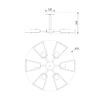 Миниатюра фото потолочная люстра eurosvet 70056/6 черный | 220svet.ru