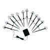Миниатюра фото светильник на солнечных батареях uniel usl-s-830/pm020 multicolor mushrooms set12 ul-00011676 | 220svet.ru