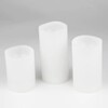 Миниатюра фото фигурка светодиодная «свеча» 7,5х15,1см (ul-00007256) uniel uld-f050 warm white candle set3 | 220svet.ru