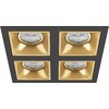 Миниатюра фото встраиваемый светильник lightstar quadro (214547+214503+214503+214503+214503) d54703030303 | 220svet.ru