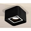Миниатюра фото комплект накладного светильника ambrella light techno spot xs7833020 sbk черный песок (c7833, n7716) | 220svet.ru