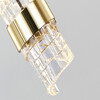 Миниатюра фото подвесная светодиодная люстрана штанге delight collection md23001022-6a gold | 220svet.ru