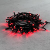 Миниатюра фото гирлянда нить с колпачком 10м красная 24в, 100 led, провод черный пвх, ip65 ltc pst100cap-11-1r | 220svet.ru