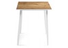 Миниатюра фото стол деревянный энлэй дуб вота / белый | 220svet.ru