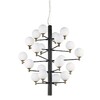 Миниатюра фото подвесная люстра ideal lux copernico sp20 nero | 220svet.ru