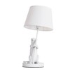 Миниатюра фото настольная лампа arte lamp gustav a4420lt-1wh | 220svet.ru