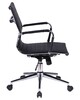 Миниатюра фото офисное кресло для руководителей dobrin clayton lmr-118b-n_ch-m_el-black-11484 | 220svet.ru