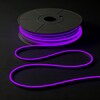 Миниатюра фото односторонний гибкий неон 6х12мм фиолетовый 12в, ip65 ltc fr-23528 | 220svet.ru