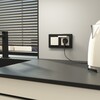 Миниатюра фото розетка с заземлением и шторками c крышкой ip44 werkel айвори матовые w1171262 | 220svet.ru
