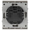 Миниатюра фото выключатель эра arktik 16-1104-07 двойной 10ах-250в титан б0070350 | 220svet.ru