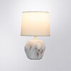 Миниатюра фото настольная лампа arte lamp zibal a5005lt-1wh | 220svet.ru