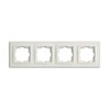 Миниатюра фото рамка 4-постовая mono electric жемчуг 102-250000-163 | 220svet.ru