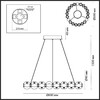 Миниатюра фото подвесной светодиодный светильник odeon light crystal 5008/60l золотой 60w | 220svet.ru