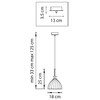 Миниатюра фото подвесной светильник lightstar simple light 810 810023 | 220svet.ru