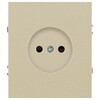 Миниатюра фото розетка эра arktik 16-2106-04 без заземления 2p 16а-250в шампань б0071676 | 220svet.ru